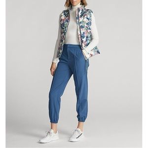 RLX Ralph Lauren Women’s 4 Way Stretch Blue Cuffed Golf Pants Sz S NWT